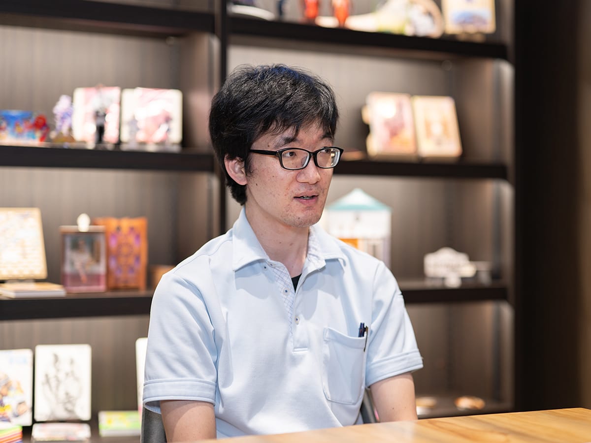 インタビュー 製本課 平田さん1